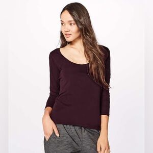 🍋 Another Round Long Sleeve Burgundy